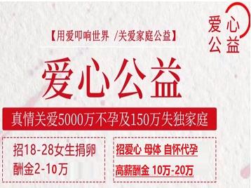 荆州捐卵助孕生子 爱心志愿者招募
